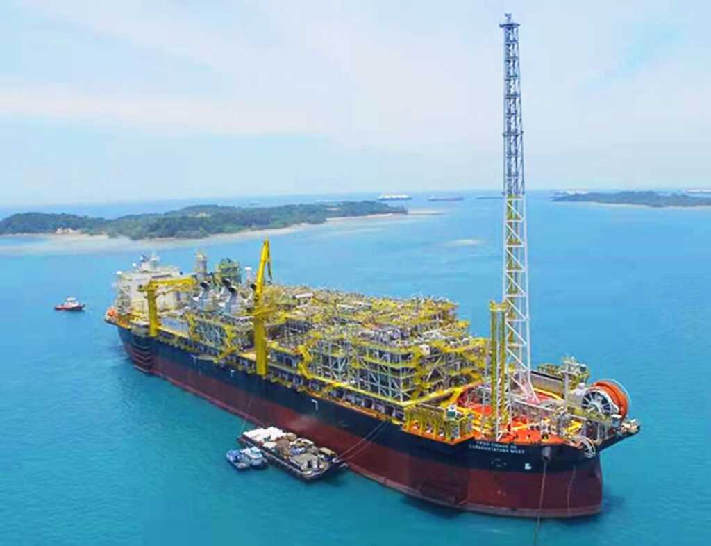 浮式生产(FPSO)储油船顶侧模块
